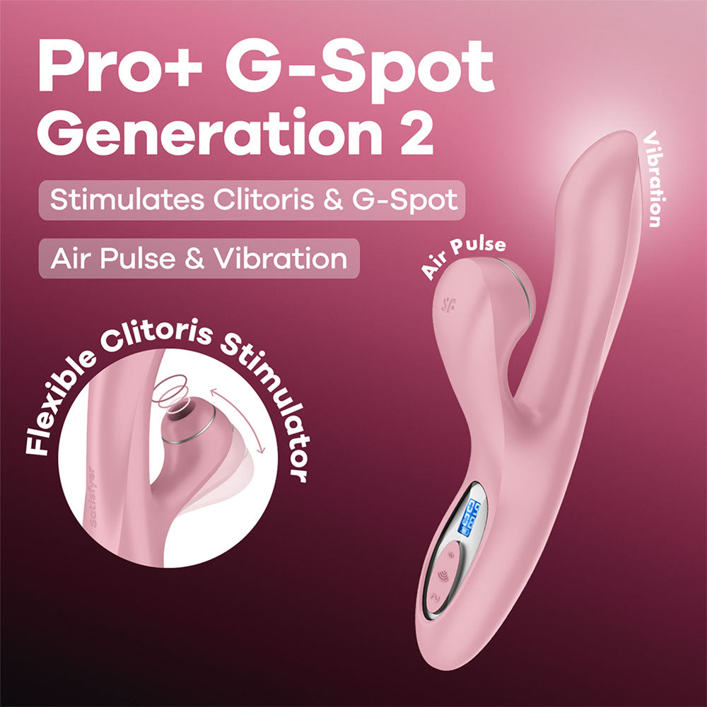 Satisfyer Pro+ G-Spot Air Pulse Rabbit