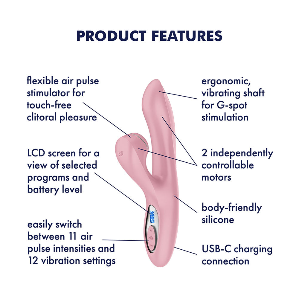 Satisfyer Pro+ G-Spot Air Pulse Rabbit