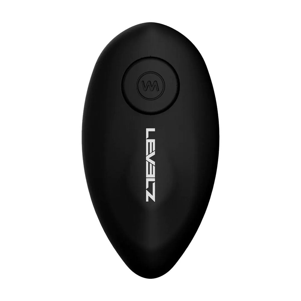 Levelz Remote Vibrating TriO Cock Ring with Plug