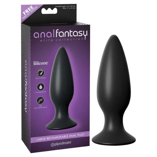 Anal Fantasy Elite Large Rechargeable Anal Plug