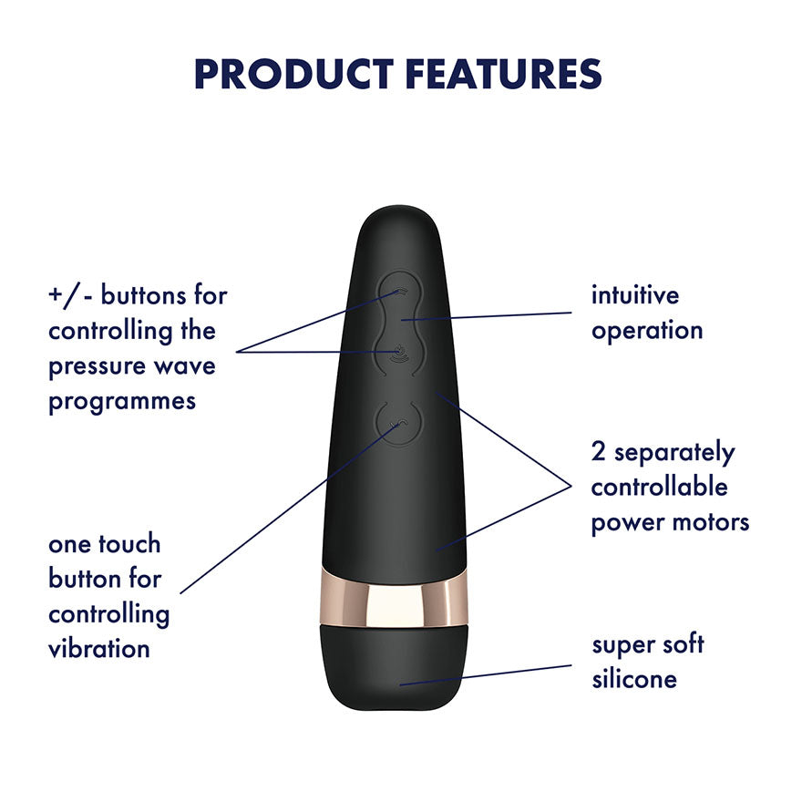 Satisfyer Pro 3+ Air Pulse Vibrator