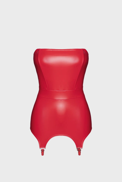 Bombshell Fierce Corset-Belt Red